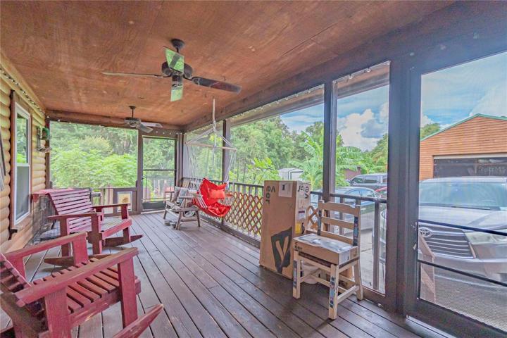 REAR PORCH
