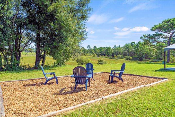 Great firepit area to make those memories!
