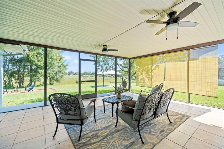 Screened in Lanai to enjoy the view