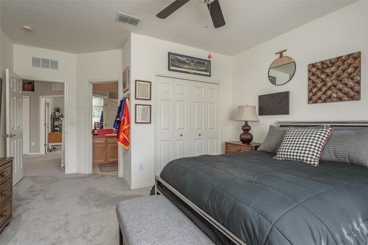 2nd Owners Suite Upstairs Bedroom#2 Double Door Entry