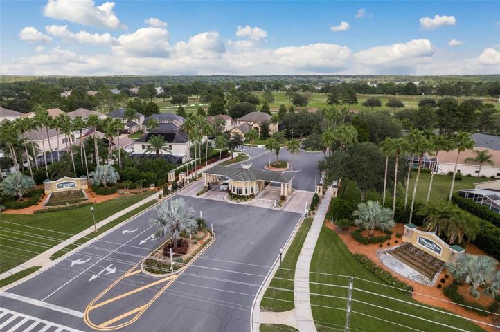 Plantation Palms Golf & Country Club Gated Entrance