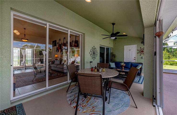 covers lanai area by pool
