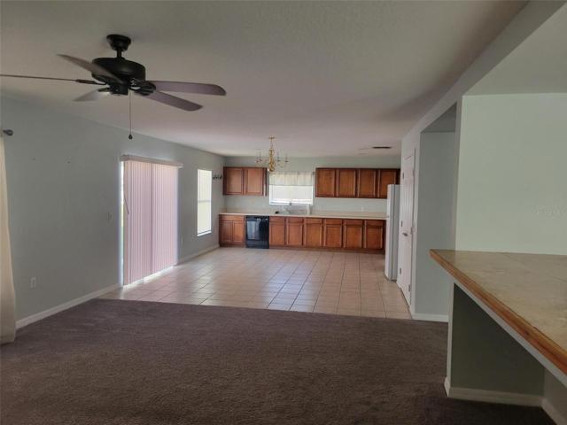 Kitchen View from Family Room