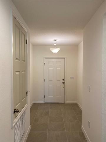 Interior of Front Door and Foyer