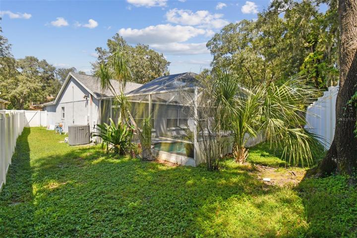 LARGE side yard