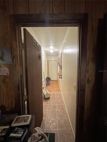 Hallway to laundry room