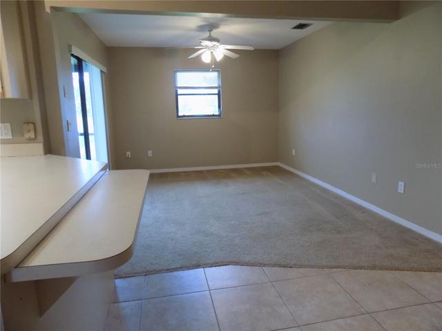 Family room off kitchen
