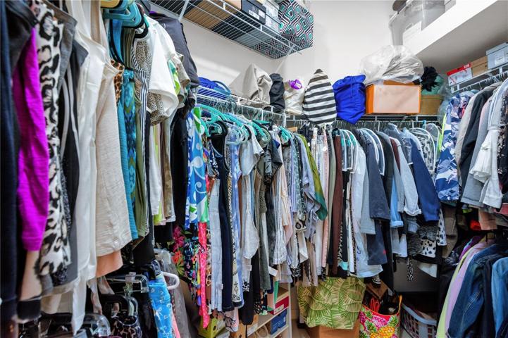 Spacious Master Closet