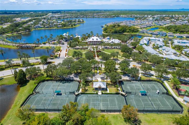 Tennis courts