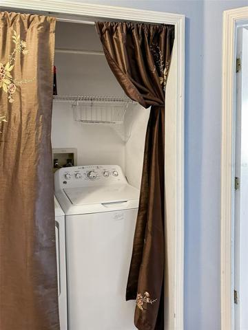 Laundry closet