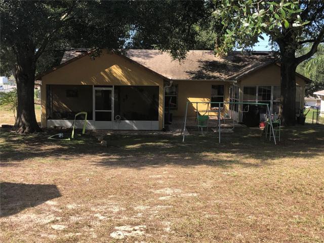 view from back yard