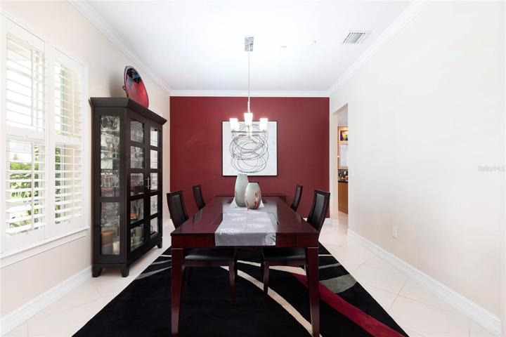 Formal Dining overlooks Virginia Park