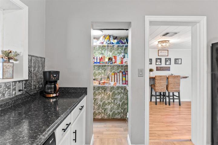 Kitchen with Walk-in Pantry