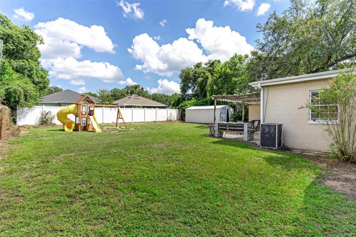 Backyard Area