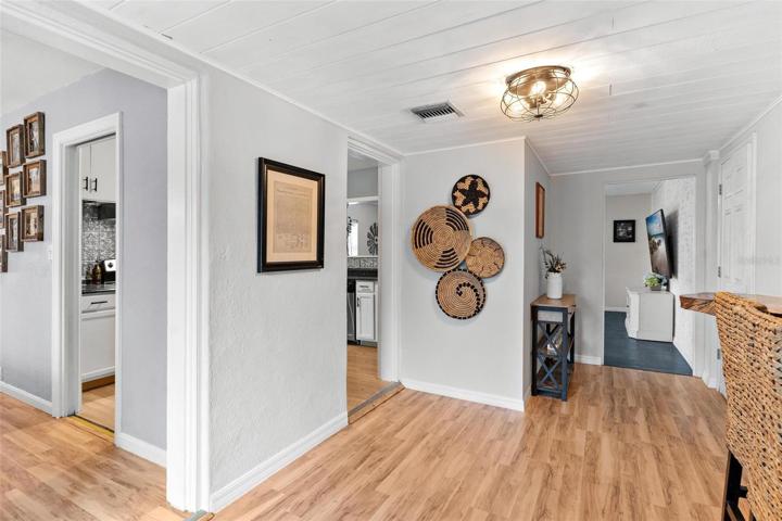 Foyer leading to Kitchen Area