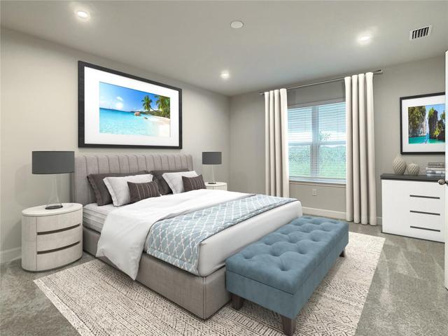 Virtually Staged-Owners Suite with En Suite Bathroom