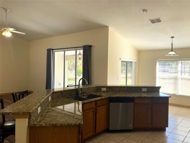 THRU KITCHEN TO DINETTE