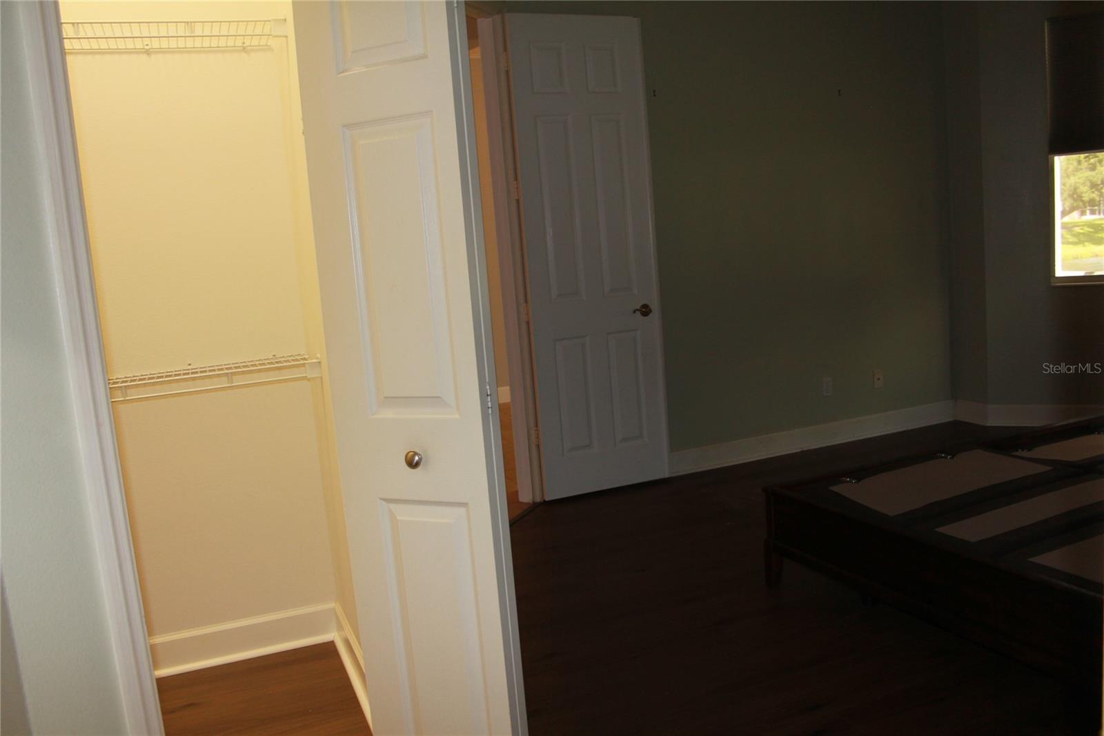 Master closet