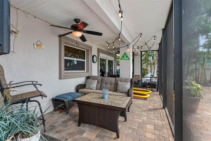 Screened porch.