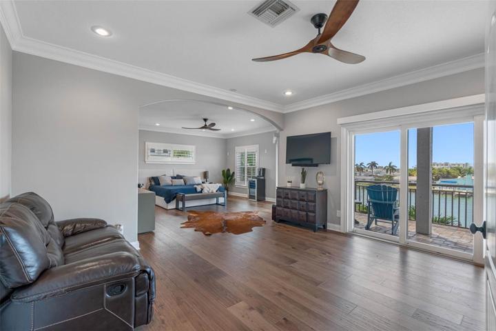 Massive primary suite.