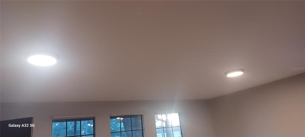 new energy saving lights in living-dinning combo combo