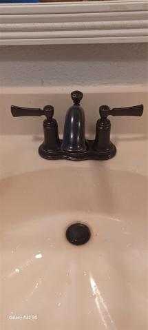 new  expensive sink faucet(2 piece)