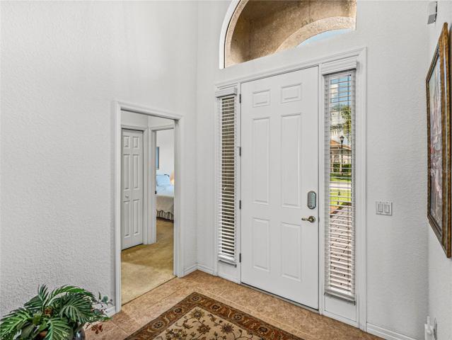 Inside front entry