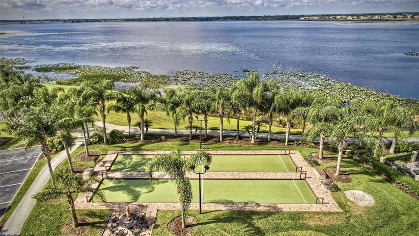 Lake Ashton bocci ball court