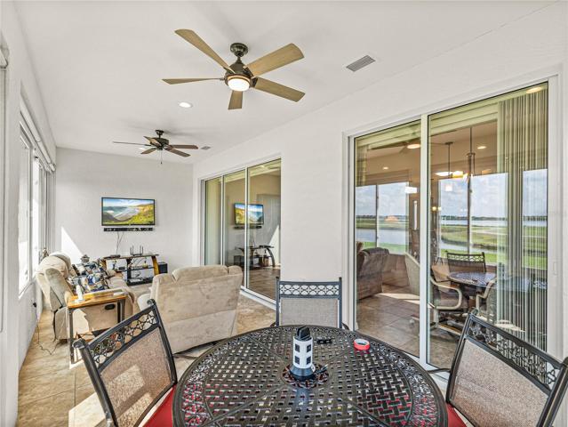Enclosed veranda