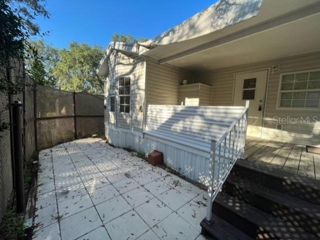 Back porch