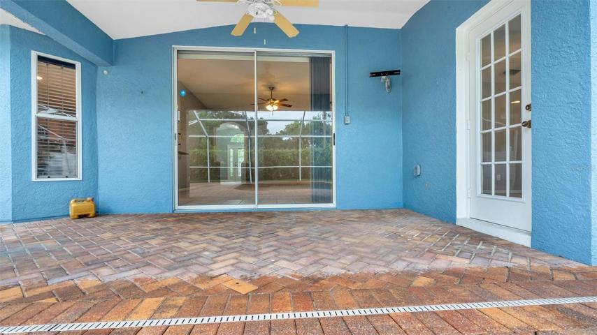 Covered patio