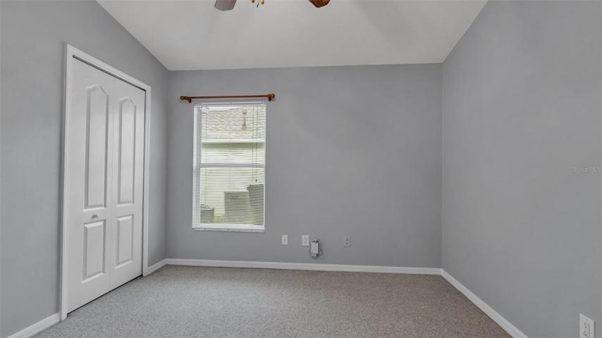 Third bedroom - vaulted ceiling