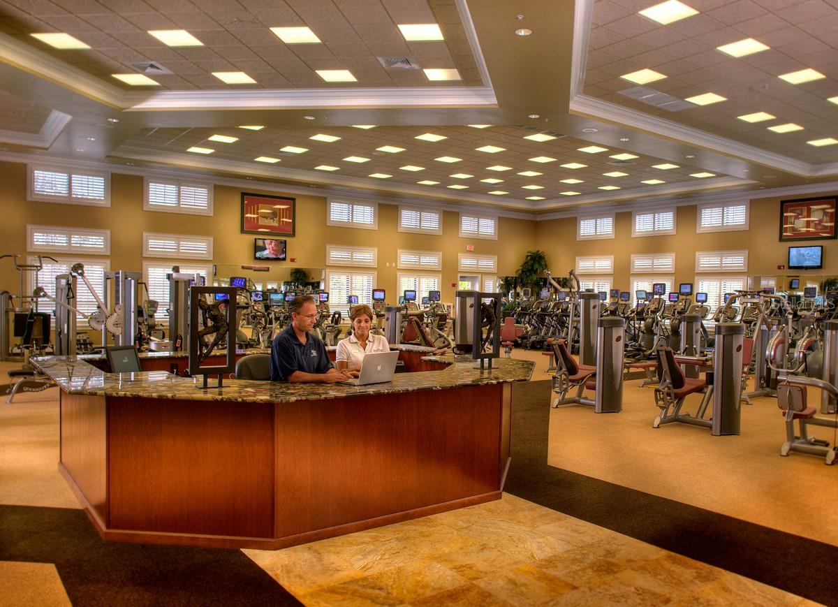 Just a small portion of the main gym at Bella Vita.