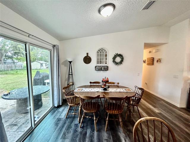 Dining area
