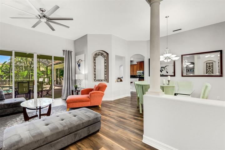 Living and Dining rooms