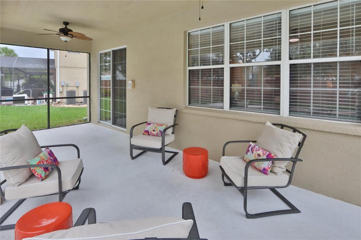 Screened and Covered Lanai