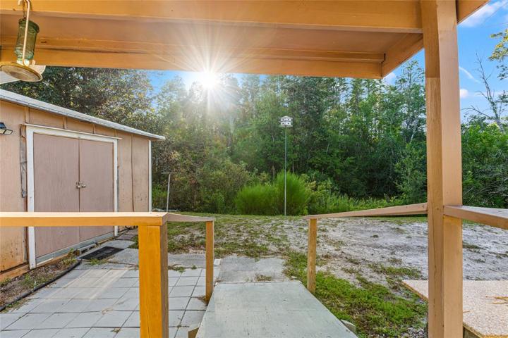 View from Backdoor patio