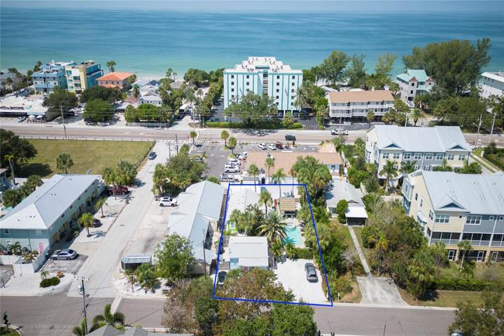 Cottages located between the beach and Intracoastal
