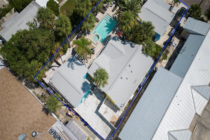 Aerial of property