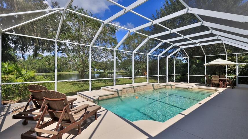Inground pool.