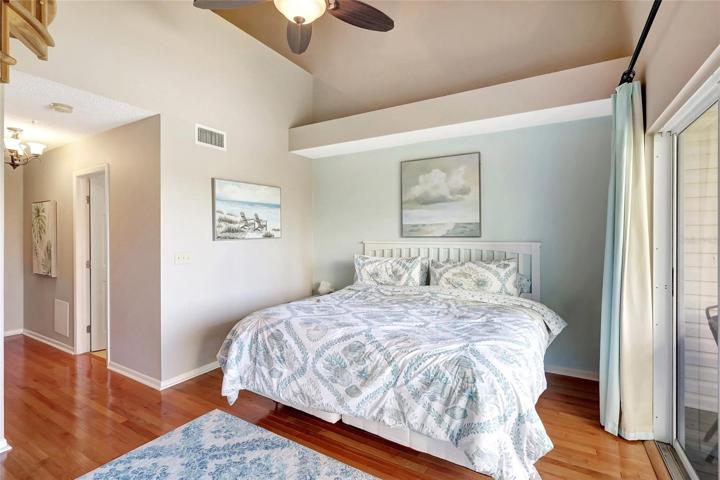Your primary bedroom is a spacious haven, perfect for relaxation and rest