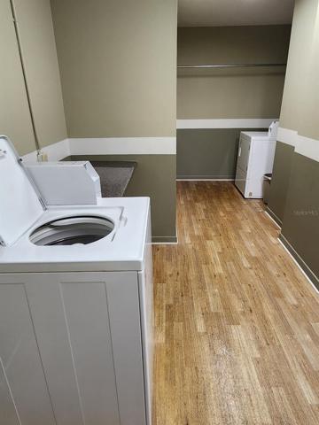 Laundry across the hallway