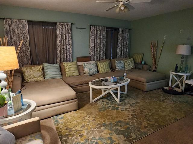 Livingroom can hold an enormous couch