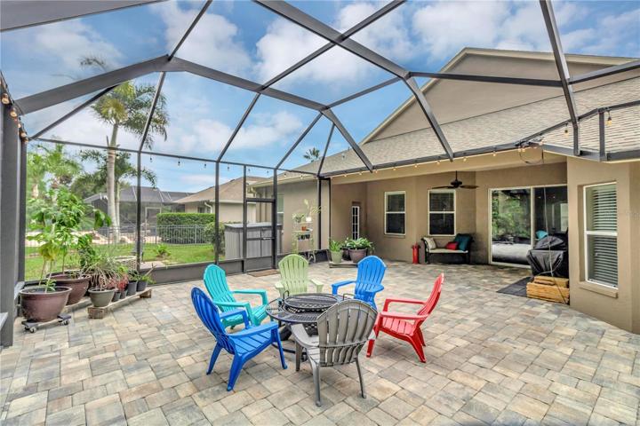 Firepit to enjoy the cooler Florida nights