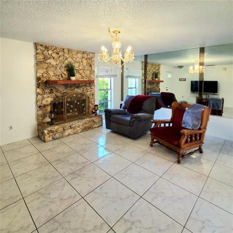 Living Room with Fireplace