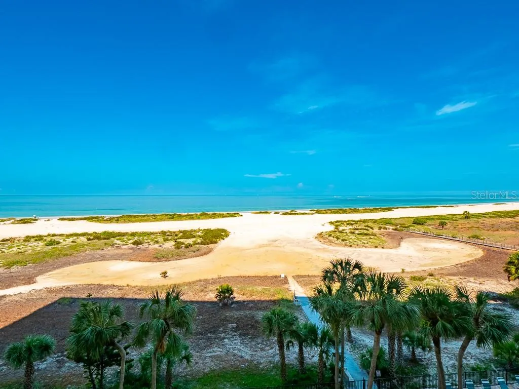 Gulf front view from 6th Floor Balcony