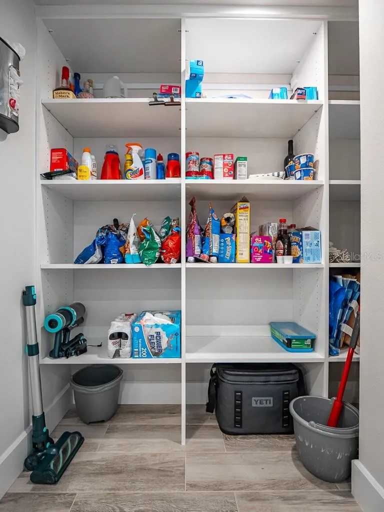 Over sized walk in Pantry