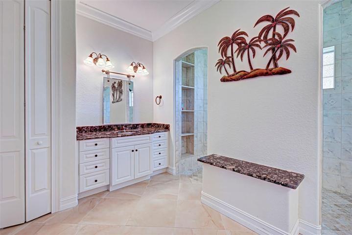 SHOWER IN THE MASTER BATH