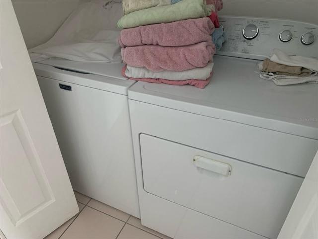 Inside Laundry Closet