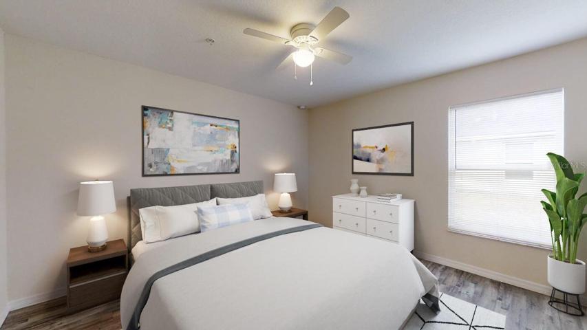 Staged Bedroom 1